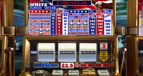 Red, White and Win Slot Game